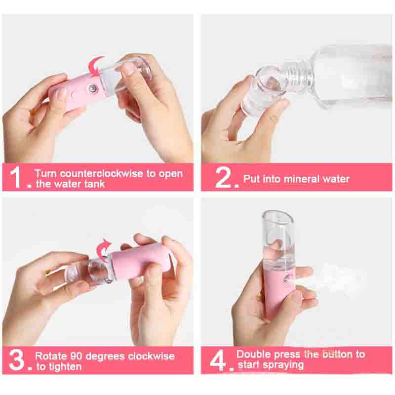 Máy Phun Sương Dưỡng Ẩm Da Mặt Đa Năng 30ML