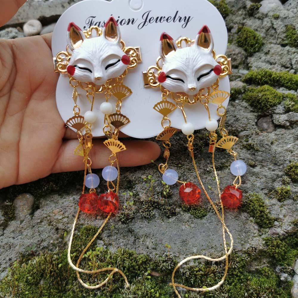 Trâm Cài Tóc Hình Thỏ Phong Cách Hanfu Cổ Điển 2Lip