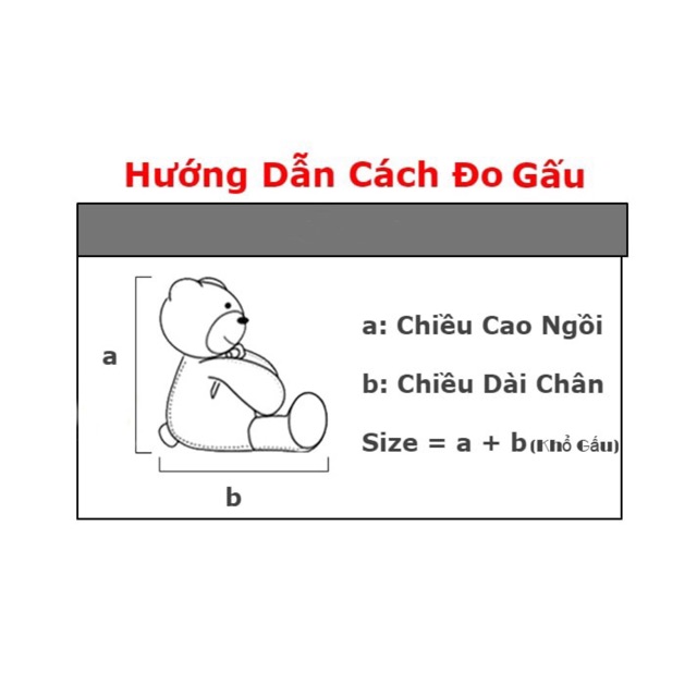 Gấu teddy khổ 1m2 cao 1m