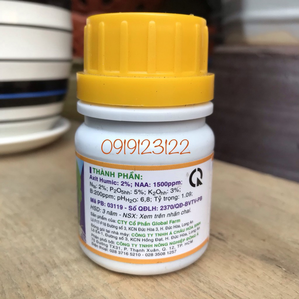 VK HUMAT 50ML – Chế phẩm giúp Mập thân, dày lá, vọt đọt