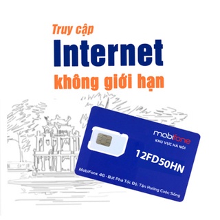 [FREESHIP toàn quốc] Sim 4G Mobifone 6MDT150 12FD50 12MDT50 12MDT150 21G12 không cần nạp tiền, cam kết bảo hành trọn gói
