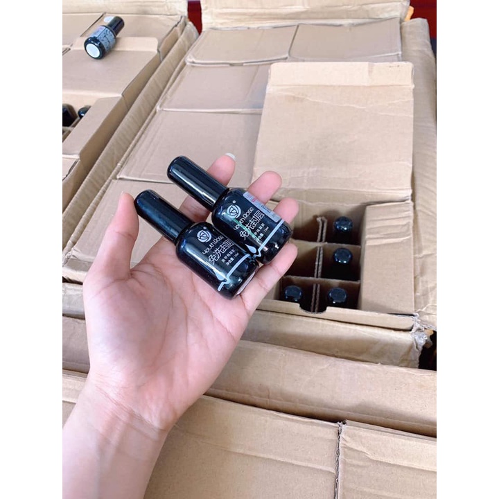 Base Top Cứng móng  top li hoa hồng liên kết 15ml
