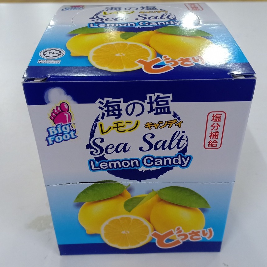 Combo 1 Hôp Kẹo Ngậm Chanh Muối Sea Salt Lemon Candy