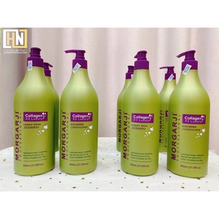 Cặp dầu gội xả colagen x3 luxury 800ml kiềm dầu siêu mềm mượt -mùi dầu dừa
