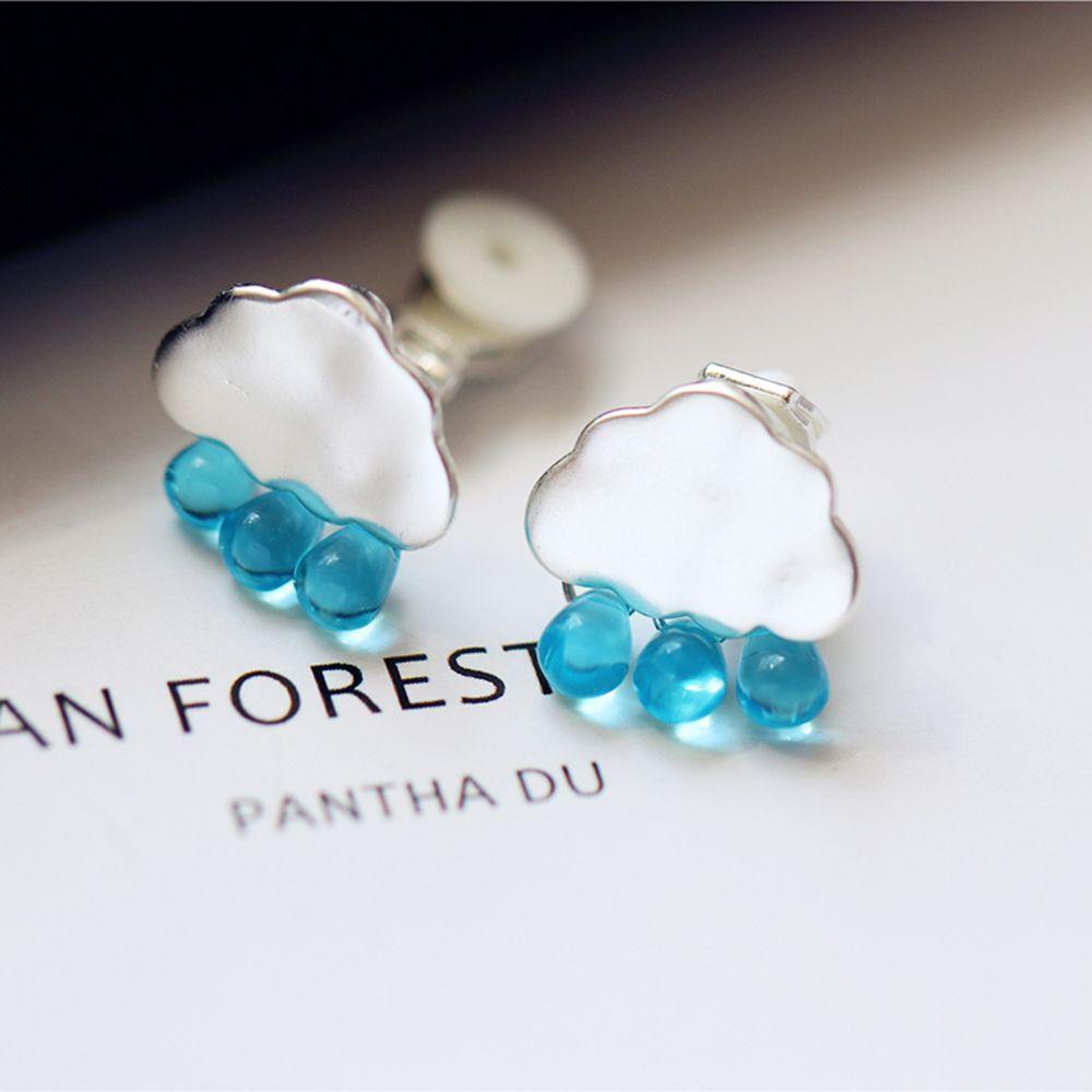 BACK2LIFE Bông Tai Hình Đám Mây Thời Trang