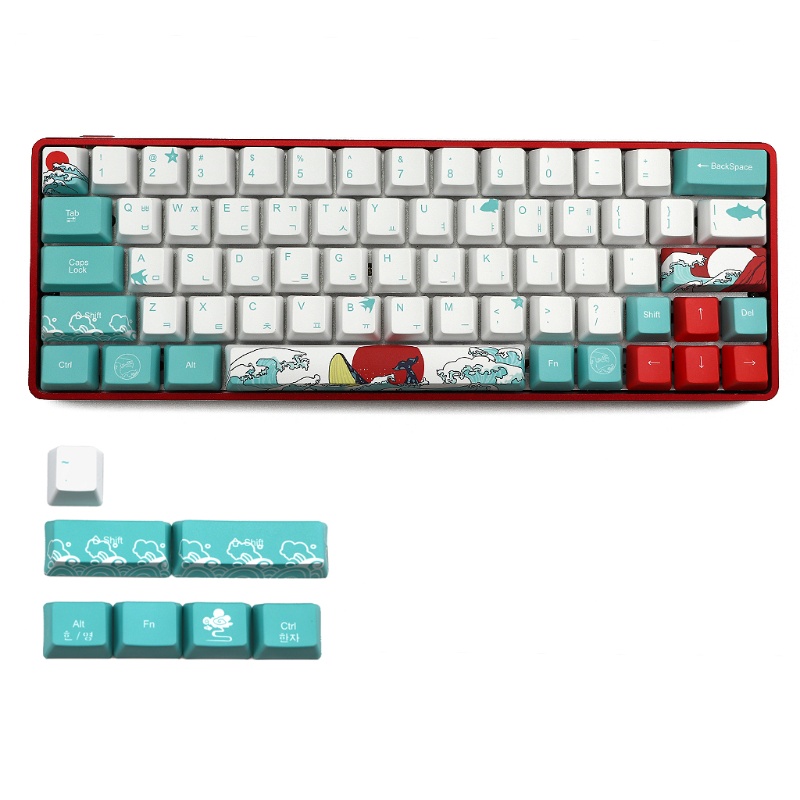 Bộ phím cơ 71 phím cho GH60 XD64 DZ60 GK61 GK64