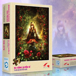 Tranh xếp hình Tia Sáng Jigsaw Puzzle 108 mảnh phát triển trí tuệ cho bé - NỤ HỒNG HUYỀN BÍ - MSP: 108-078