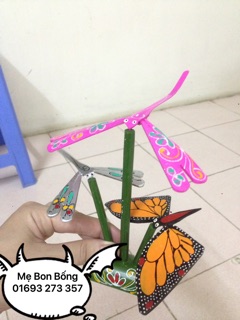 Chong chóng tre 12cm