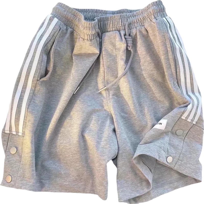 Quần Short Thể Thao Kẻ Sọc Thời Trang Hàn Quốc Cho Nam