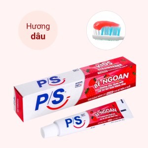 Kem Đánh Răng Trẻ Em P/S Bé Ngoan Hương Dâu 35g