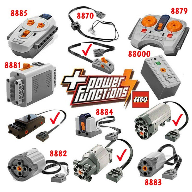 Lego 8870 Lego 8879 8884 88000 88002 Lego Technic Motor