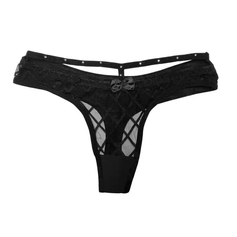 Quần lọt khe nữ phối ren sexy Tulle D4-01