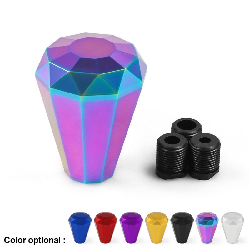 Núm Gạt Cần Số Xe Hơi Bằng Nhôm Đính Kim Cương Thông Dụng