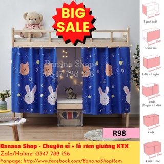 (Hàng sẵn)Rèm màn giường tầng ký túc xá sinh viên cản sáng, Rèm giường ký túc xá, rèm giường sinh viên, rèm giường tầng