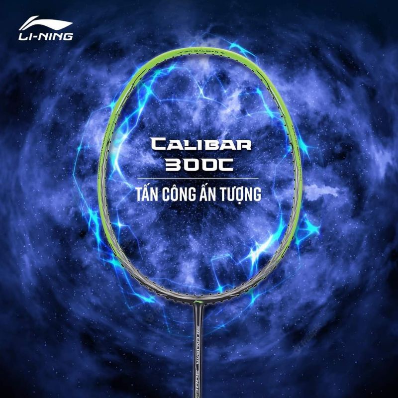Vợt cầu lông Lining Calibar 300B. Calirba 300. Calirba 300C. 80Tf. Axfoce 50