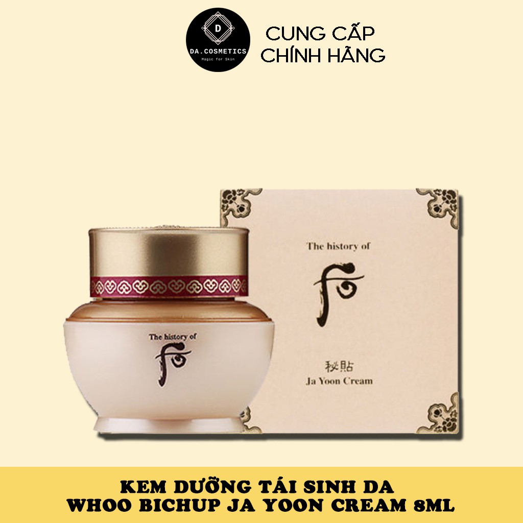 [Mini Size] Kem Dưỡng Tái Sinh Da Whoo Bichup Ja Yoon Cream 8Ml