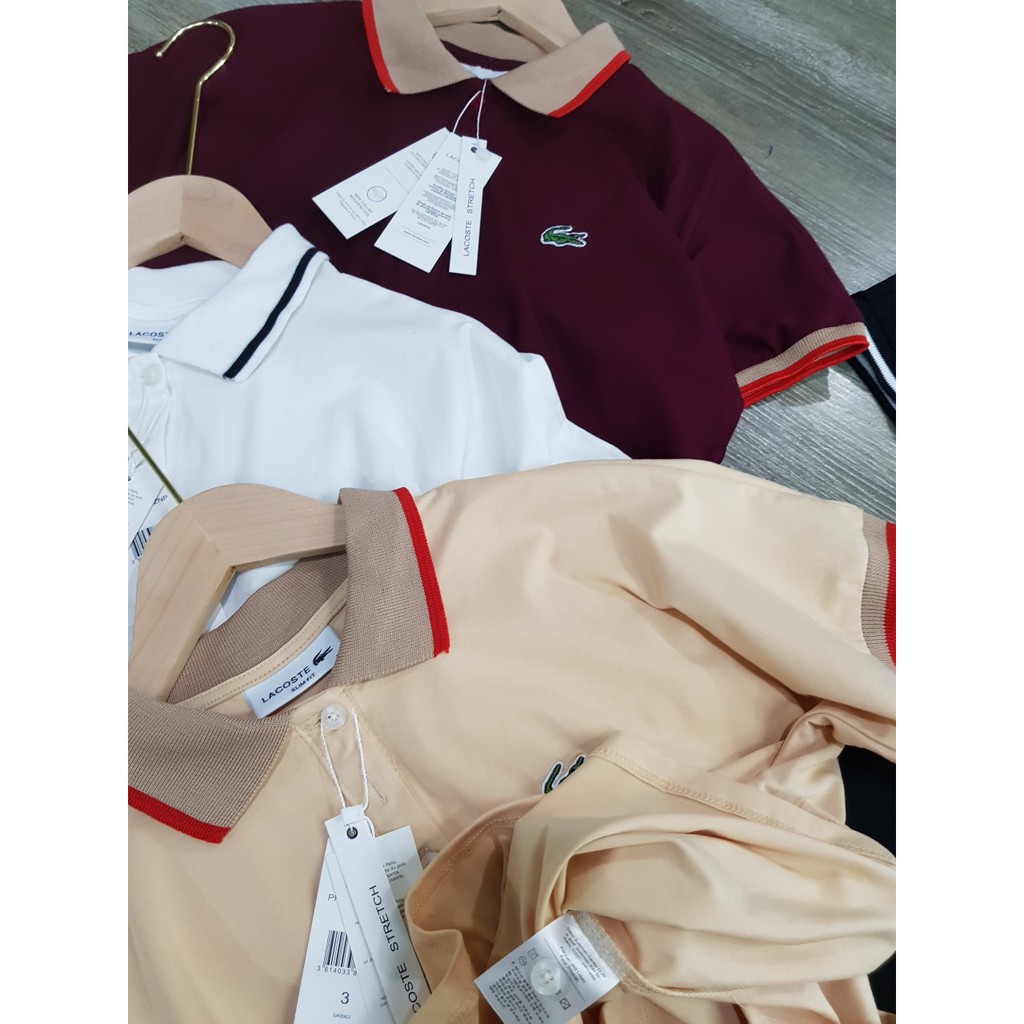 Áo thun nữ, áo Polo Lacoste hàng dư xịn hàng chuẩn loại 1 | BigBuy360 - bigbuy360.vn