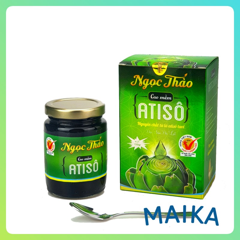 Hộp Cao Atiso lá tươi Ngọc Thảo (1 hũ thủy tinh x 150g) | 150gram