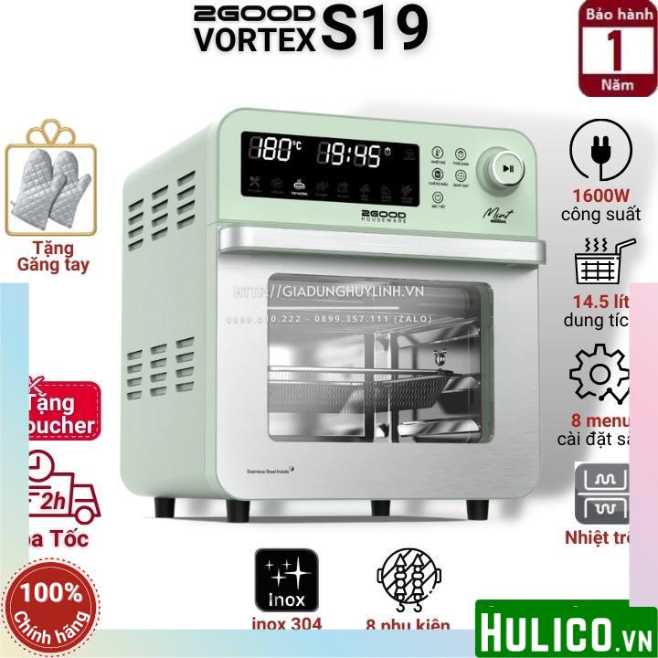 Nồi chiên không dầu 2Good S19 - 15 lít - 8 CN - Tặng Voucher