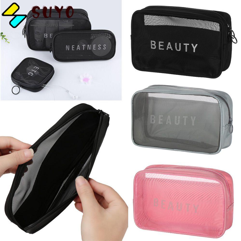Túi Đựng Mỹ Phẩm SUYO Có Khóa Kéo Tiện Dụng Khi Đi Du Lịch