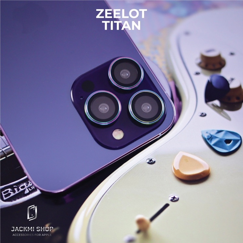 Cường lực camera lens Zeelot Sapphire cho điện thoại ip 14 14 plus 14 pro 14 promax