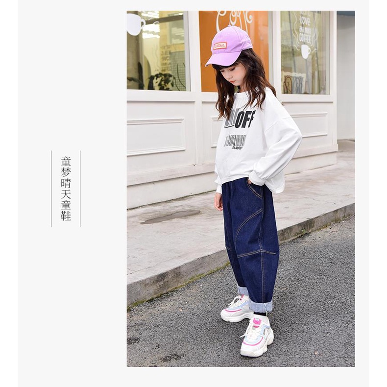 Hàng Mới Về [Hàng Mới Về] Giày Thể Thao Cotton Có Dây Buộc Nhiều Màu Sắc Phong Cách Thể Thao Phù Hợp Với Mùa Thu Và Mùa Đông Cho Bé Gái/Bé Gái