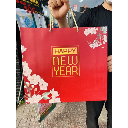 Túi xách giấy ngang