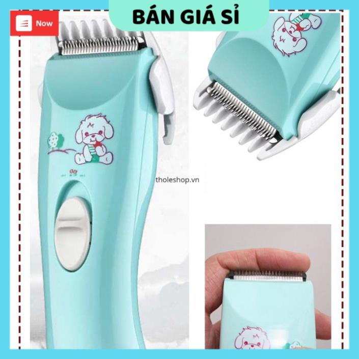 Tông đơ cắt tóc 💯GIÁ VỐN Tông đơ cắt tóc cho trẻ clipper, cường độ tiếng ồn thấp, không làm tổn thương da 7163