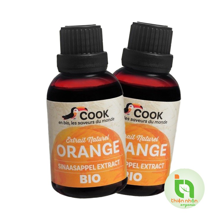 Dịch chiết cam hữu cơ 50ml Cook Organic Orange Extract