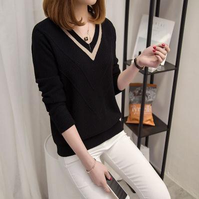 Áo len nữ cổ V cực đẹp