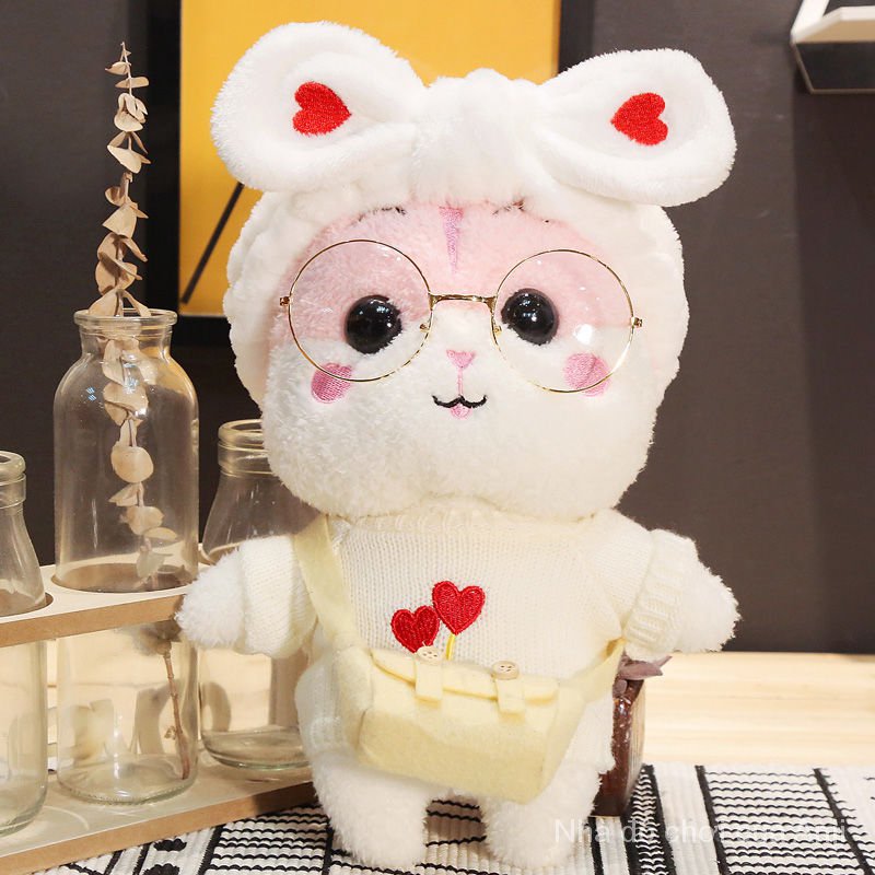 Đồ chơi chuột hamster nhồi bông màu hồng xinh xắn