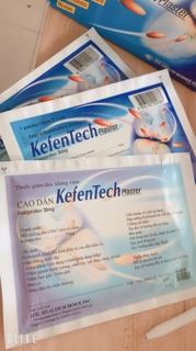 KEFENTECH plaster Cao dán giảm đau ( gói 7 miếng)