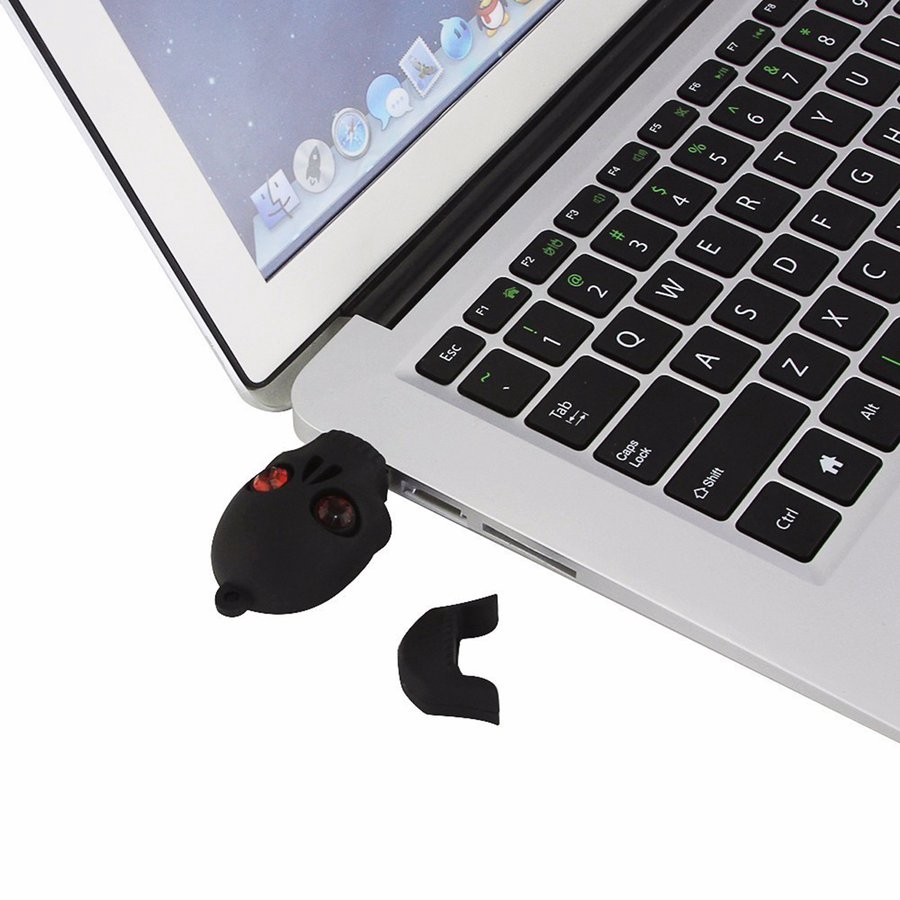 USB mini tốc độ cao hình đầu lâu sáng tạo