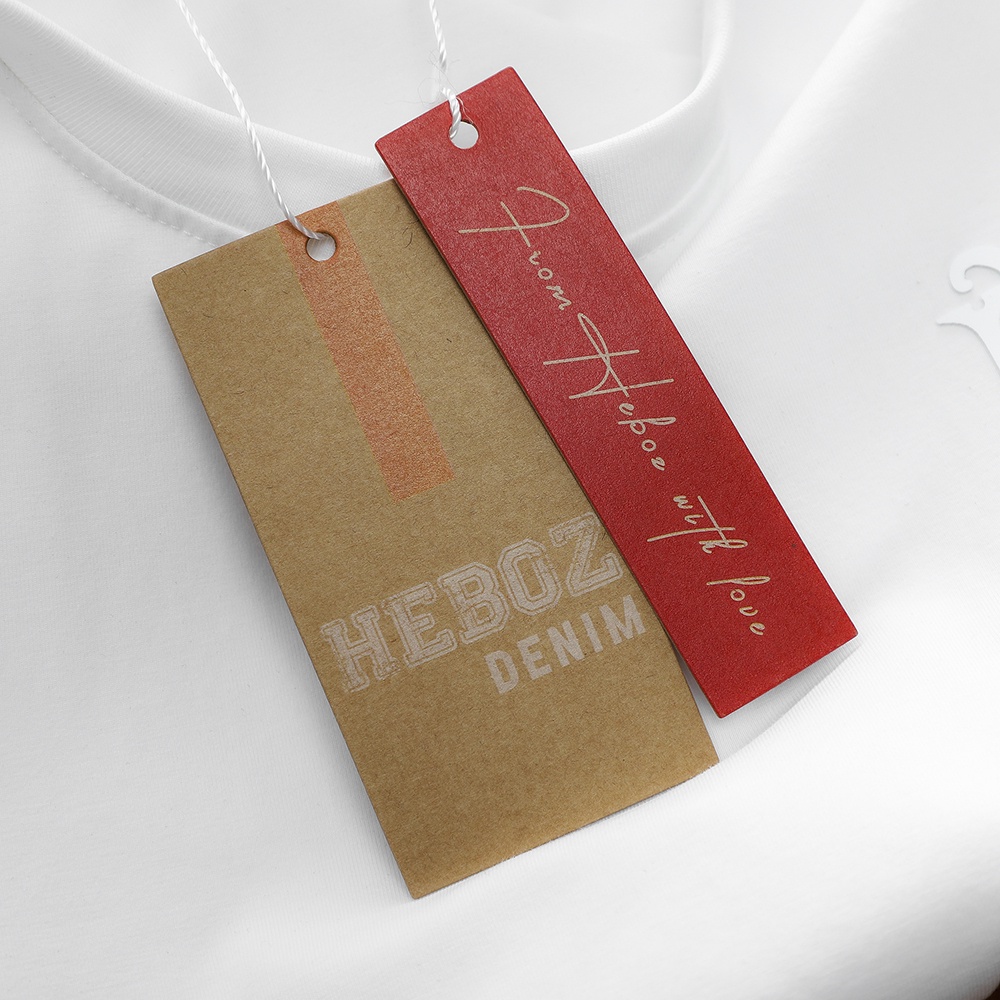 Áo thun nam cổ tròn Heboz, chất vải cotton 4 chiều in logo cao thành basic 5M new - 00001209