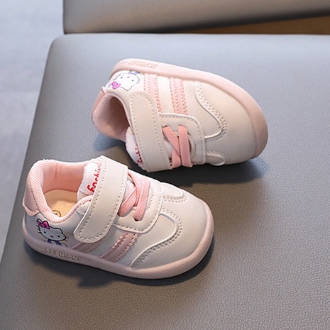 Giày thể thao siêu mềm êm nhẹ cho bé trai bé gái tập đi sz 16-20 họa tiết Mèo Doremon và kitty xinh xắn