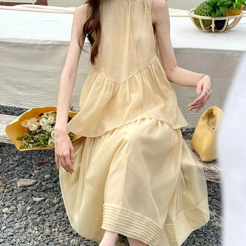 Đầm babydoll voan dáng xoè taobao order