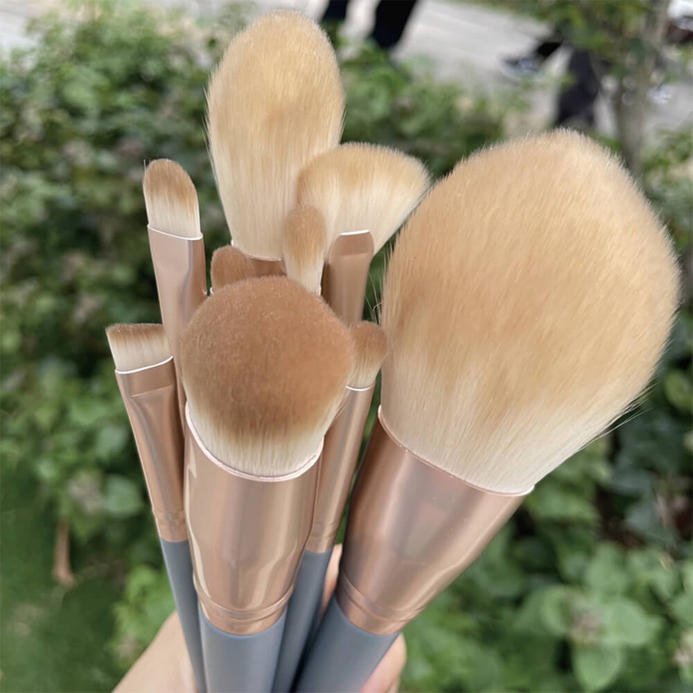 Set 10 Cọ Trang Điểm Lông Mềm Chuyên Dùng Chất Lượng