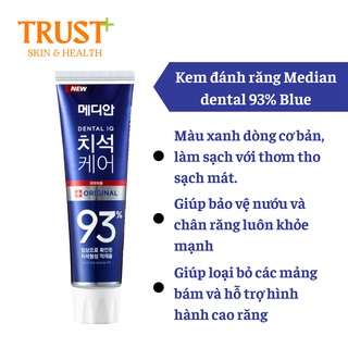 Kem đánh răng Median 93% Toothpaste Hàn Quốc 120g