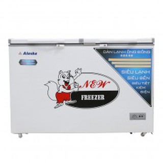 Tủ đông alaska bcd-4568c - 450l, 2 ngăn đông và mát