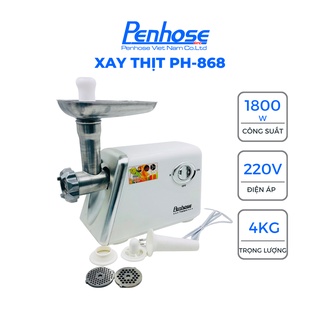 Máy xay thịt penhose thái lan ph-868. bảo hành 12 tháng. . inox