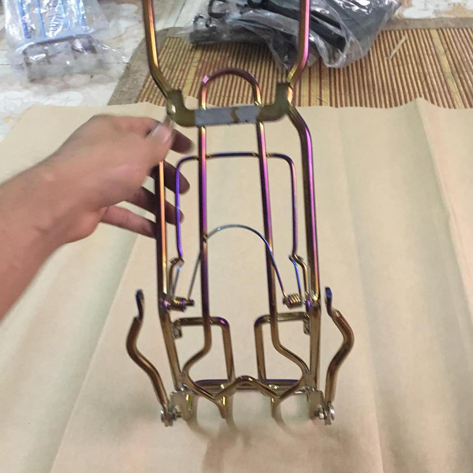 Ba ga inox 301 7 mầu của rim,wave a cũ và baga nhựa của ablade