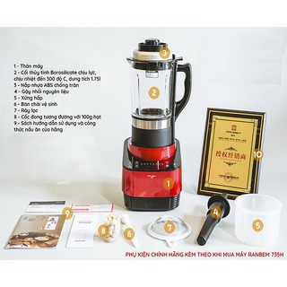 MÁY SỮA HẠT TỰ ĐỘNG RAMBEM 735H