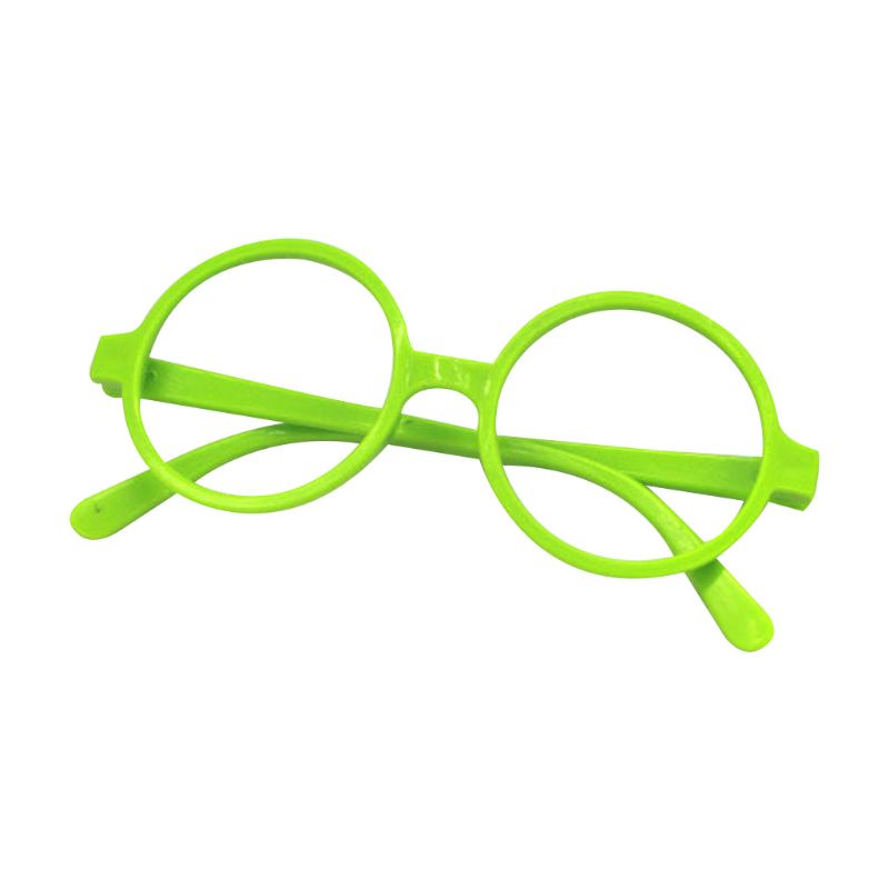 Mắt Kính Nhựa Gọng Tròn Màu Kẹo Dễ Thương Phong Cách Retro Hóa Trang Cho Mẹ Và Bé