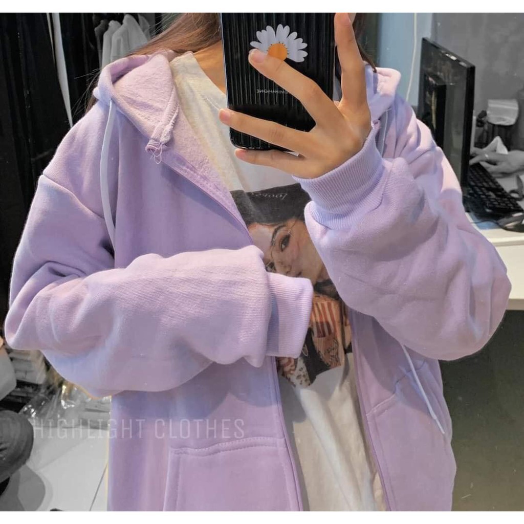 Áo Hoodie Nữ Nam - Áo Khoác Nỉ Trơn 7 Màu Siêu Hot (FREESHIP) | BigBuy360 - bigbuy360.vn