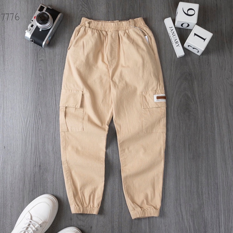 SP000799 Quần dài nilen kaki co dãn cho bé mặc đi học đi chơi siêu năng động  Ảnh thật Rio chụp, hàng có sẵn 9479