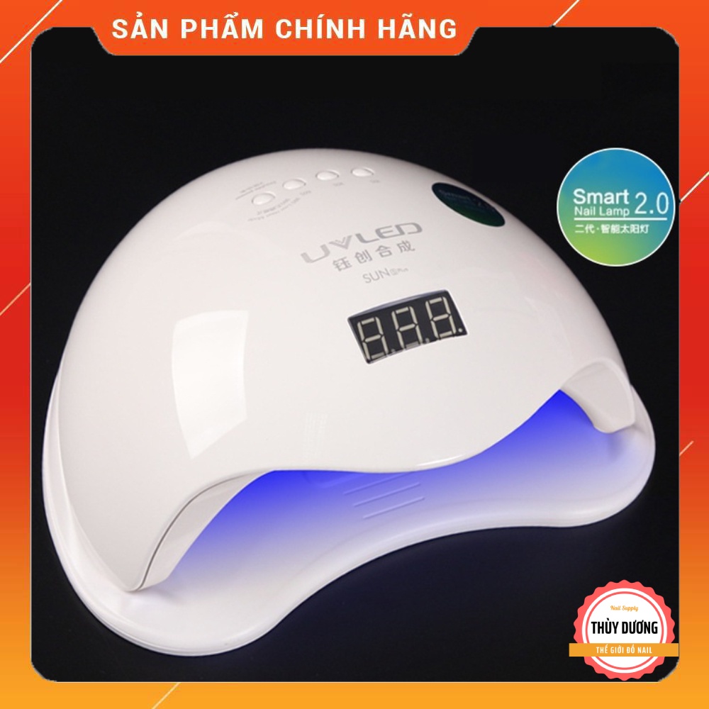 Máy hơ gel Sun 5 Plus 48W 36 bóng đèn - Hàng chính hãng công ty Sun UV/LED tem xanh - bảo hành 6 tháng