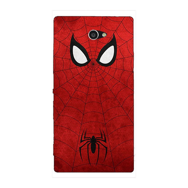 Ốp Lưng Silicone Tpu Mềm Hình Siêu Anh Hùng Marvel Cho Sony Xperia M2 D2303 S50H D2305 D2306