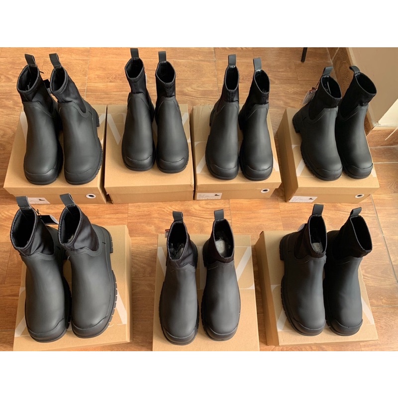 Bốt cổ ngắn zara chất liệu chống thấm nước hàng xuất dư | BigBuy360 - bigbuy360.vn