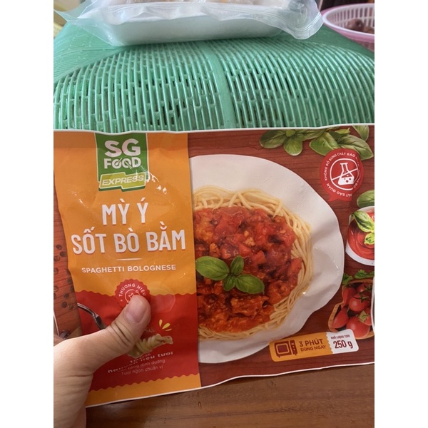 Mỳ ý sốt bò bằm sg food | BigBuy360 - bigbuy360.vn