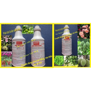 Phân bón lá đạm cá cao cấp fish emulsion nhập khẩu usa 1000ml chai 1 lít